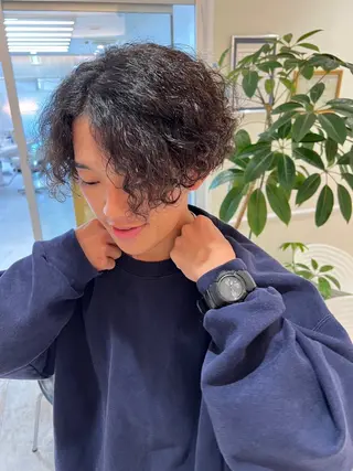 パーマ 成瀬 葵のヘアスタイル