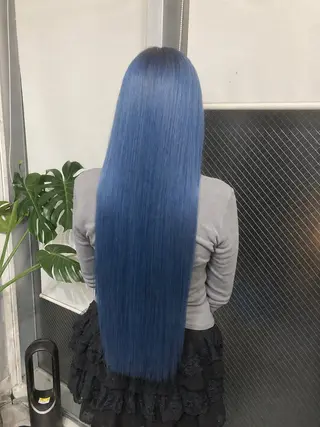 ロング カラー ✨最安値✨エクステ カラー🌼つきな🌼のヘアスタイル