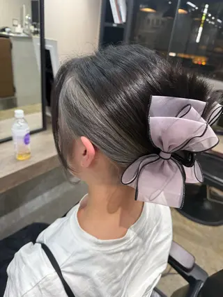 カラー ルシ🎨/ハイトーン デザイン/髪質改善のヘアスタイル