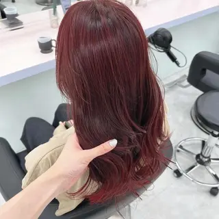 ロング カラー みう/仙台/暖色/ 艶髪/顔周りカット/のヘアスタイル