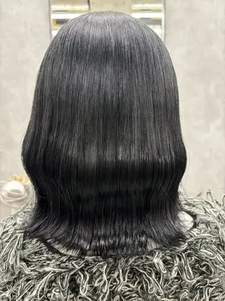 ロング カラー すぐ巻ける縮毛矯正 🍀勝倉　麗のヘアスタイル