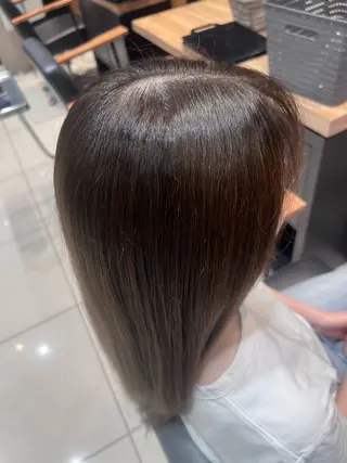 カラー 大山/omocha/ 韓国/ayaka🌻のヘアスタイル