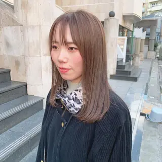 ミディアム 高橋 一矢のヘアスタイル