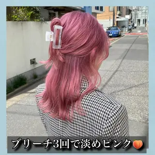 セミロング カラー K-POP好き美容師 🇰🇷Kai.Yのヘアスタイル