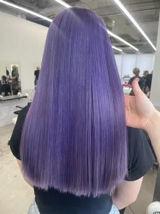カラー 名古屋栄/ 複雑履歴   リカのヘアスタイル