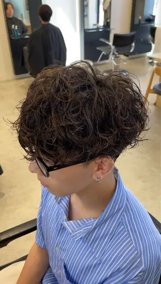 パーマ メンズ fifth 武正 琉生のヘアスタイル