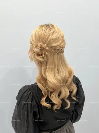 ミディアム Hairset minoriのヘアスタイル