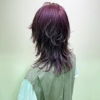 セミロング カラー ［メンズ特化］神谷 清のヘアスタイル
