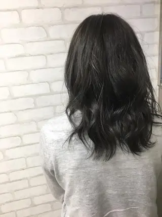 ミディアム 髪質改善×レイヤー 高嶋のヘアスタイル