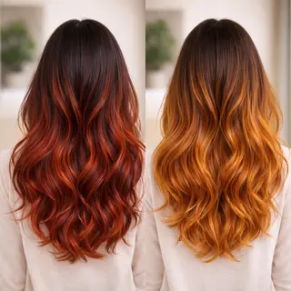 ロング 🖤韓国系🇰🇷カ ラーkokona🖤のヘアスタイル