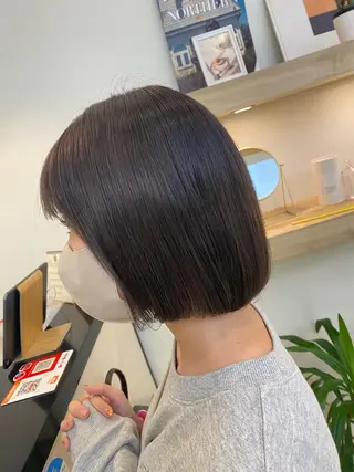 ショート コテ巻き風パーマ✨ かつみのヘアスタイル