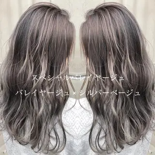 セミロング カラー 北間 寛哉のヘアスタイル