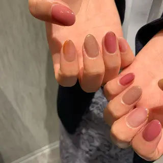 ネイル 《ニュアンスネイル》 risaのネイルデザイン