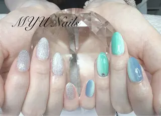 ネイル ニュアンスネイル🌈 MYU Nailsのネイルデザイン