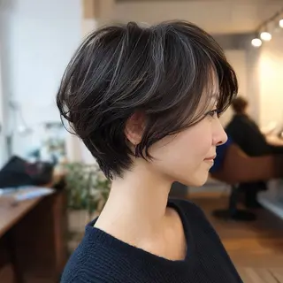 ショート ショート/脱白髪染め /鎌倉/コウスケのヘアスタイル