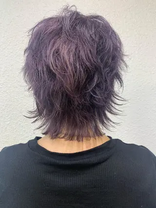 ショート 🧨ブリーチー×ボブ レイヤー💎じゅえるのヘアスタイル
