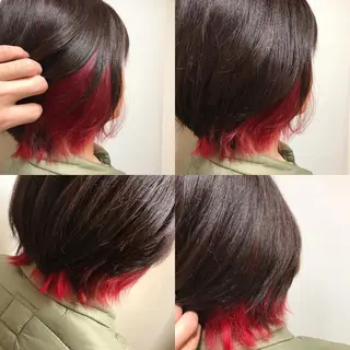 ショート カラー 松本 俊樹のヘアスタイル