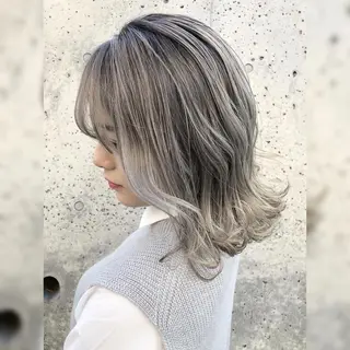 ミディアム カラー EARTH kazu🐰のヘアスタイル
