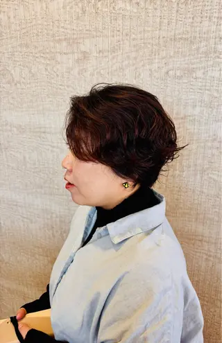 ショート 渡辺 恵理佳のヘアスタイル