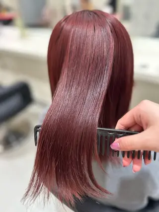 カラー 🎀ツヤ髪✖︎ 暖色🎀RYUKAのヘアスタイル