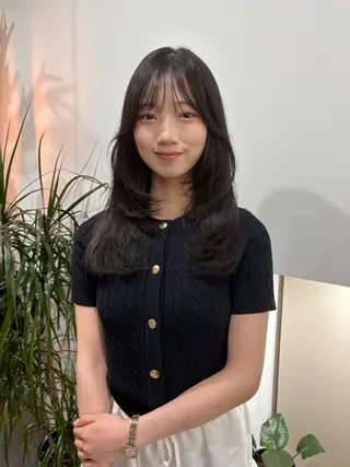 ロング カラー 似合わせヘア/透明感 カラー/ Rioのヘアスタイル