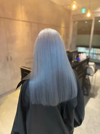 ロング カラー 🎀ハイトーン・艶 カラー HANA🎀のヘアスタイル