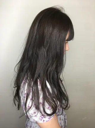 ロング カラー ヘアアレンジ 🧶ブリーチカラー TERU🧶の眉毛・アイブロウイメージ