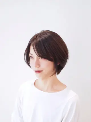 ショート カラー 滝口 瑞季のヘアスタイル