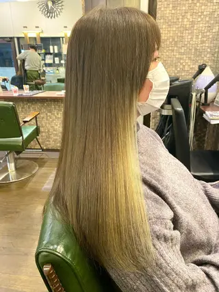 ロング カラー 髪質改善/縮毛矯正 専門　代官山/恵比寿のヘアスタイル