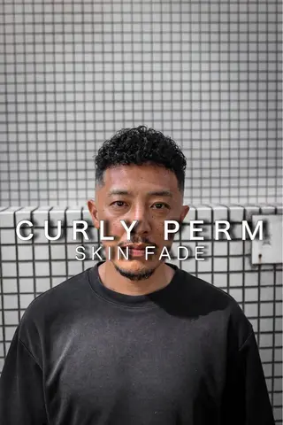 ショート カラー パーマ メンズ 💈men's💈 satoru中目黒のヘアスタイル