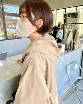 ショート 河原 亮のヘアスタイル