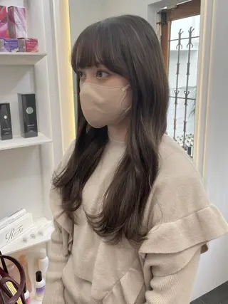 ロング 吉村 憂々のヘアスタイル