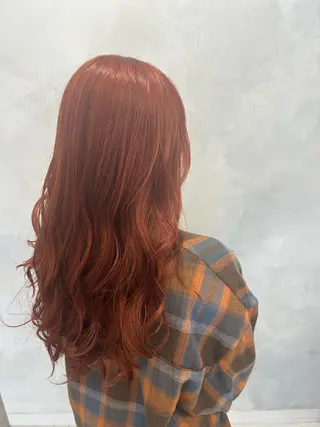 ロング カラー 海外風カラー enaのヘアスタイル