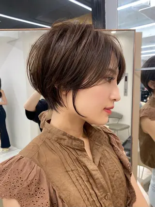 ショート カラー 美髪❣️縮毛矯正/ 髪質改善✨/山本のヘアスタイル