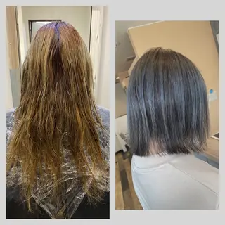 ショート カラー 佐藤 沙也輝のヘアスタイル