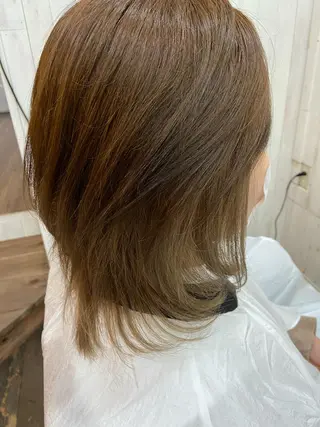 ミディアム 紙屋 隼人のヘアスタイル