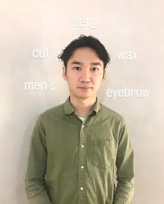メンズ アイブロウ 17日空き有り natsumiのヘアスタイル