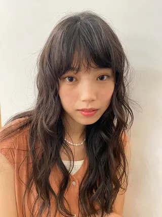 パーマ 平井 沙奈のヘアスタイル