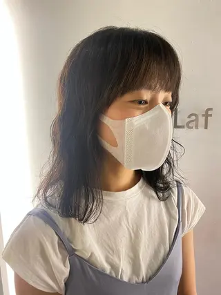 ロング パーマ 西山 恵太郎のヘアスタイル
