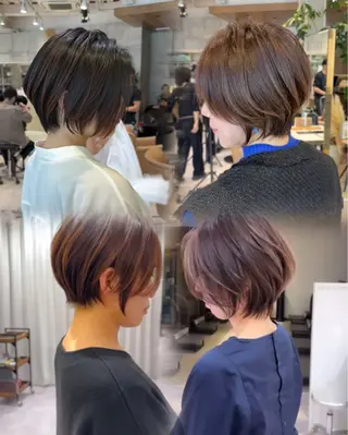 ショート 無料カットモデル/ ショート特化/荒砂のヘアスタイル