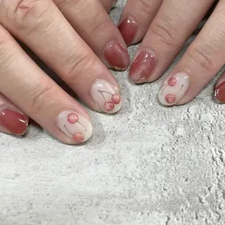 ネイル 東 千夏のネイルデザイン