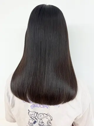 セミロング カラー 【髪質改善×カラー】 QUALIS沓掛貴浩のヘアスタイル