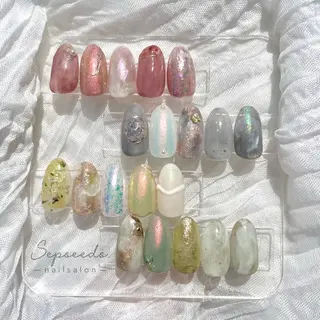 ネイル Sepseeds. 🌱朝9時～OK🤲のネイルデザイン