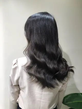 セミロング カラー 🦋美髪/エクステ 🦋アベイクミのヘアスタイル