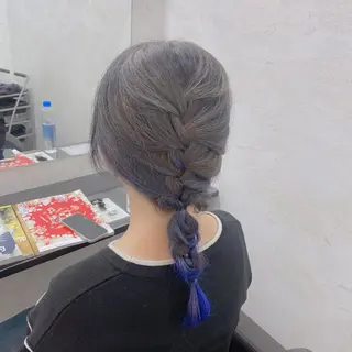 カラー ヘアアレンジ SAKA GUCHIのヘアスタイル