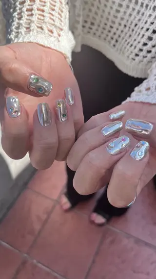 ネイル 井上 杏奈のネイルデザイン