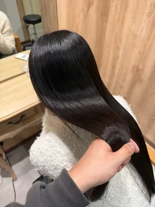 ロング カラー 髪質改善＊韓国ヘア＊ レイヤー＊IBUKIのヘアスタイル