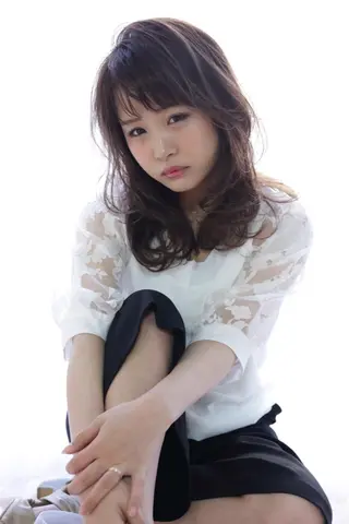 ミディアム セミロング タジマ ヤスヒサのヘアスタイル