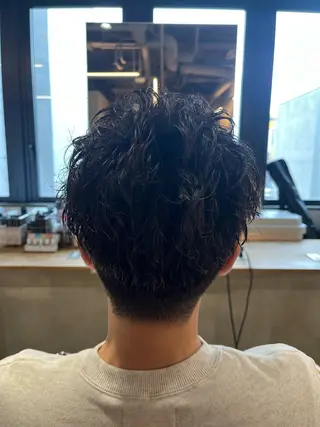 パーマ メンズ ☁️ささきゆや ☁️のヘアスタイル