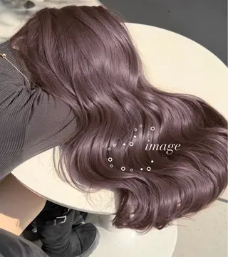 ロング 淡色ラベンダー♡ ニーナ🎀🦙のヘアスタイル